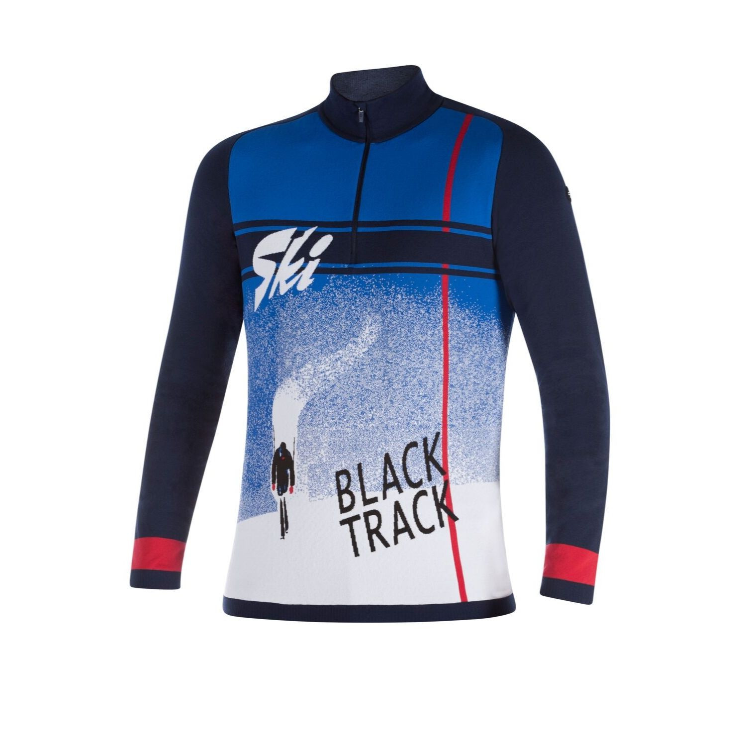 Rolák NEWLAND Man T-Neck Blue/White - Mikiny bez kapucne - 1