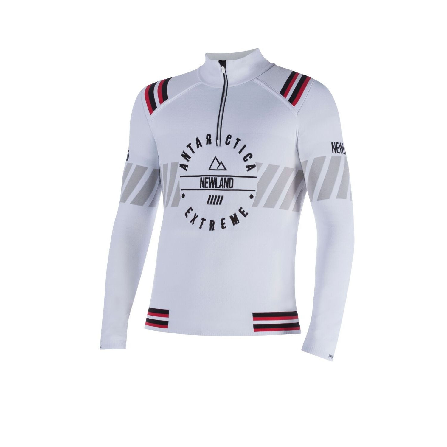 Rolák NEWLAND Man T-Neck White/Black - Mikiny bez kapucne - 1
