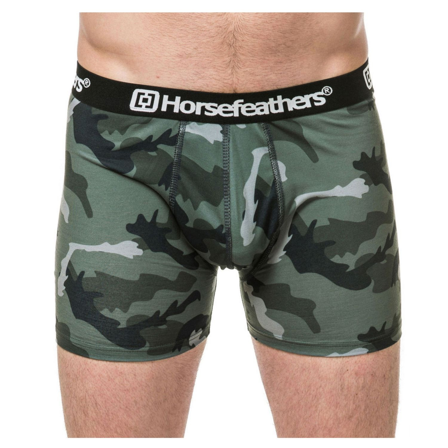 Boxerky HORSEFEATHERS Sidney Camouflage - Spodná bielizeň - 1