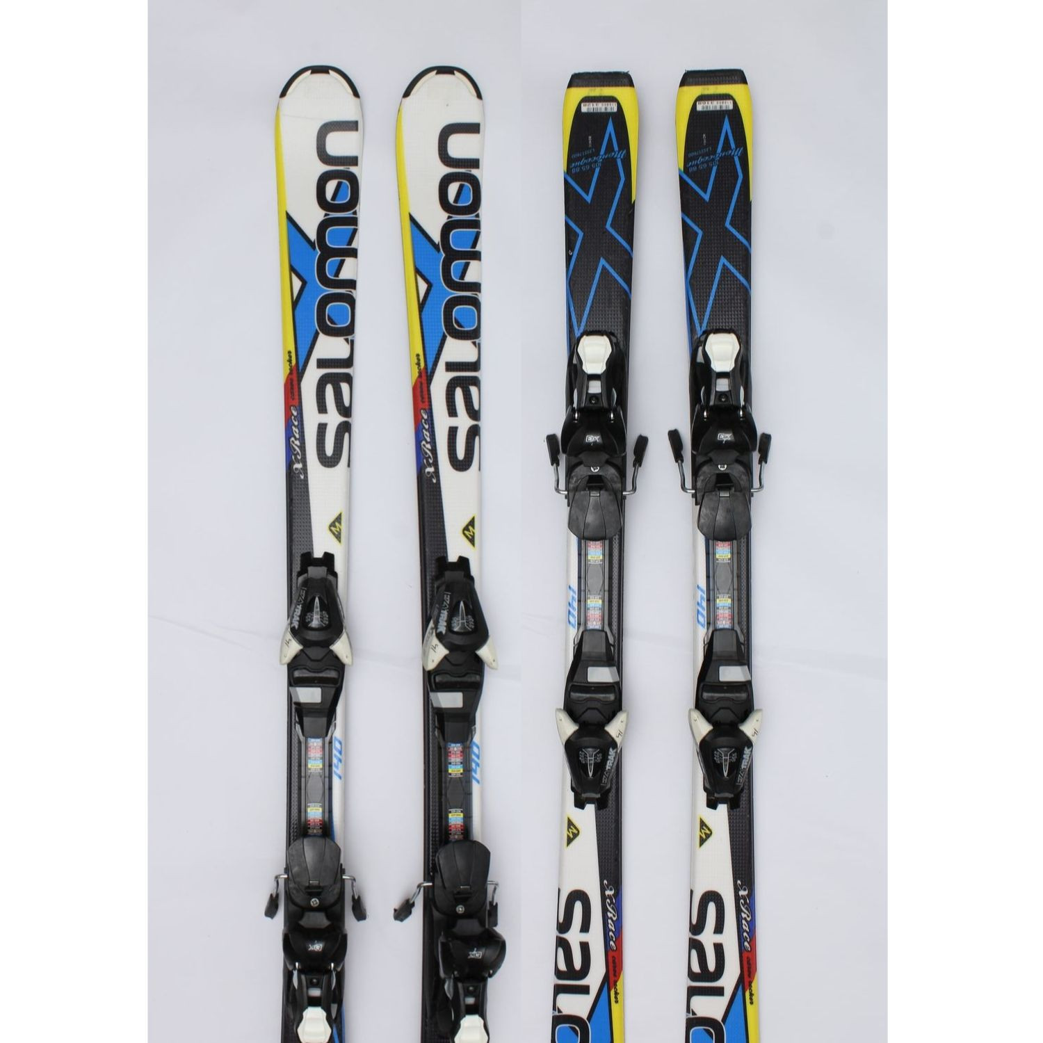 Jazdené bazárové lyže SALOMON X-Race II - Detské lyže - 1