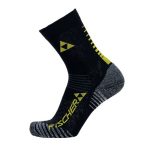 Ponožky na bežky FISCHER XC Socks Short Black/Yellow