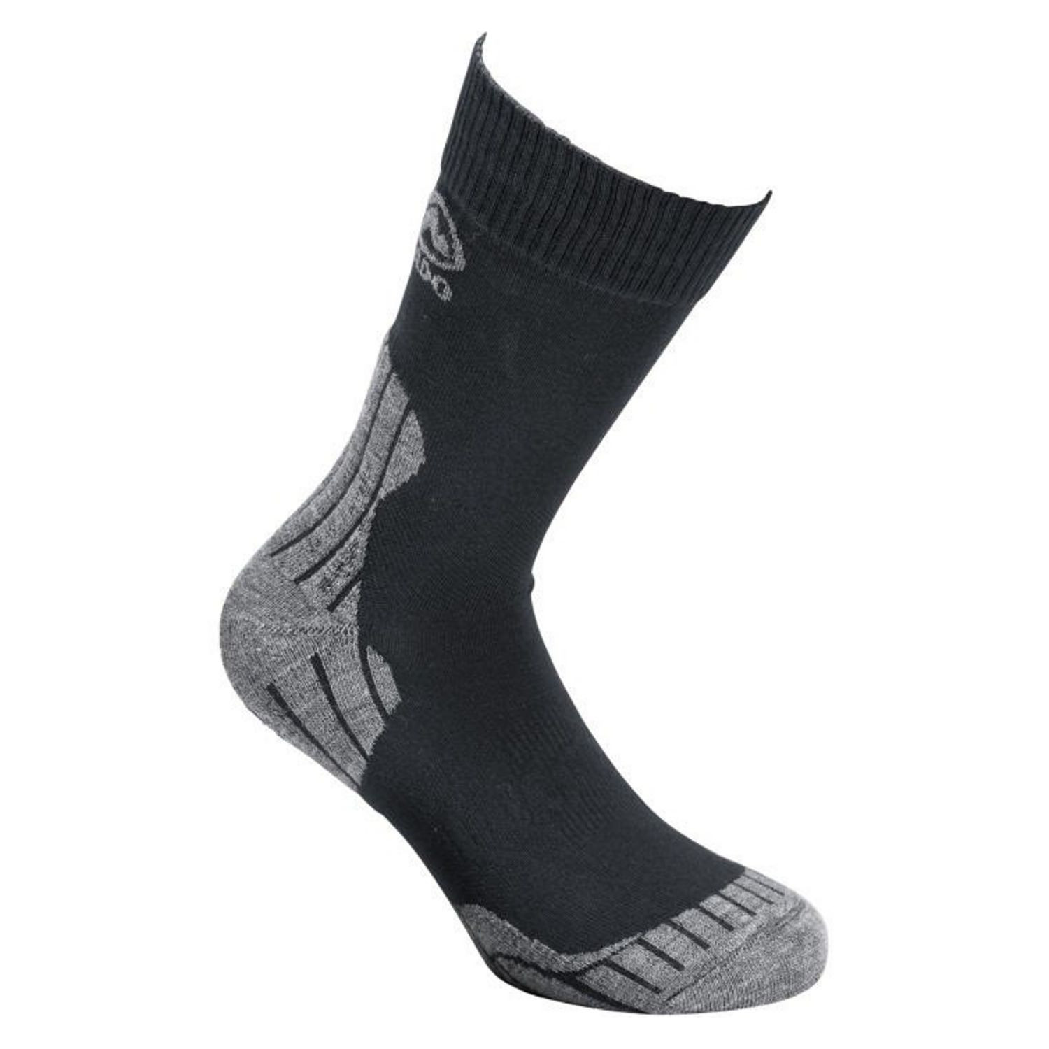 Trekingové ponožky HIGH COLORADO Light Uni Black - Ponožky - stredné - 1