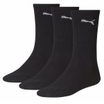 Ponožky PUMA Crew 3-pack Black