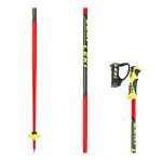 Lyžiarske palice LEKI Worldcup Lite SL TR-S Neonred-Black-White-Yellow