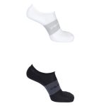 Ponožky SALOMON Sonic 2-Pack Black + White - 2 páry