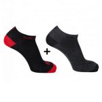 Ponožky SALOMON Elevate 2 Pack Union Black + Grey