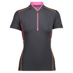 Dámske cyklo tričko CAMPAGNOLO Woman Bike Grey