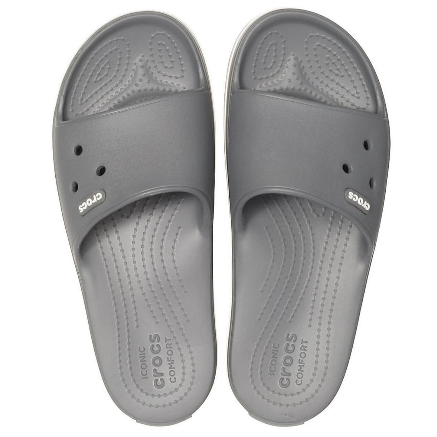 Šľapky CROCS Crocband III Slide Slate Grey - Šľapky a sandále - 2