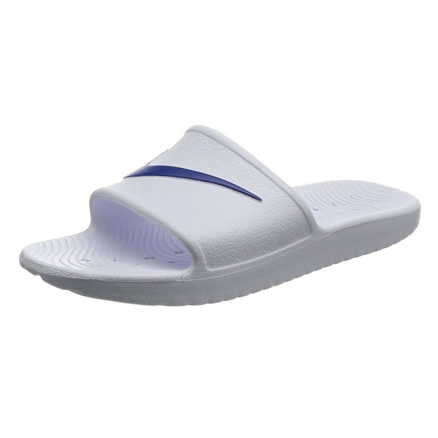 Šľapky NIKE Kawa Shower White/Blue - Šľapky a sandále - 2