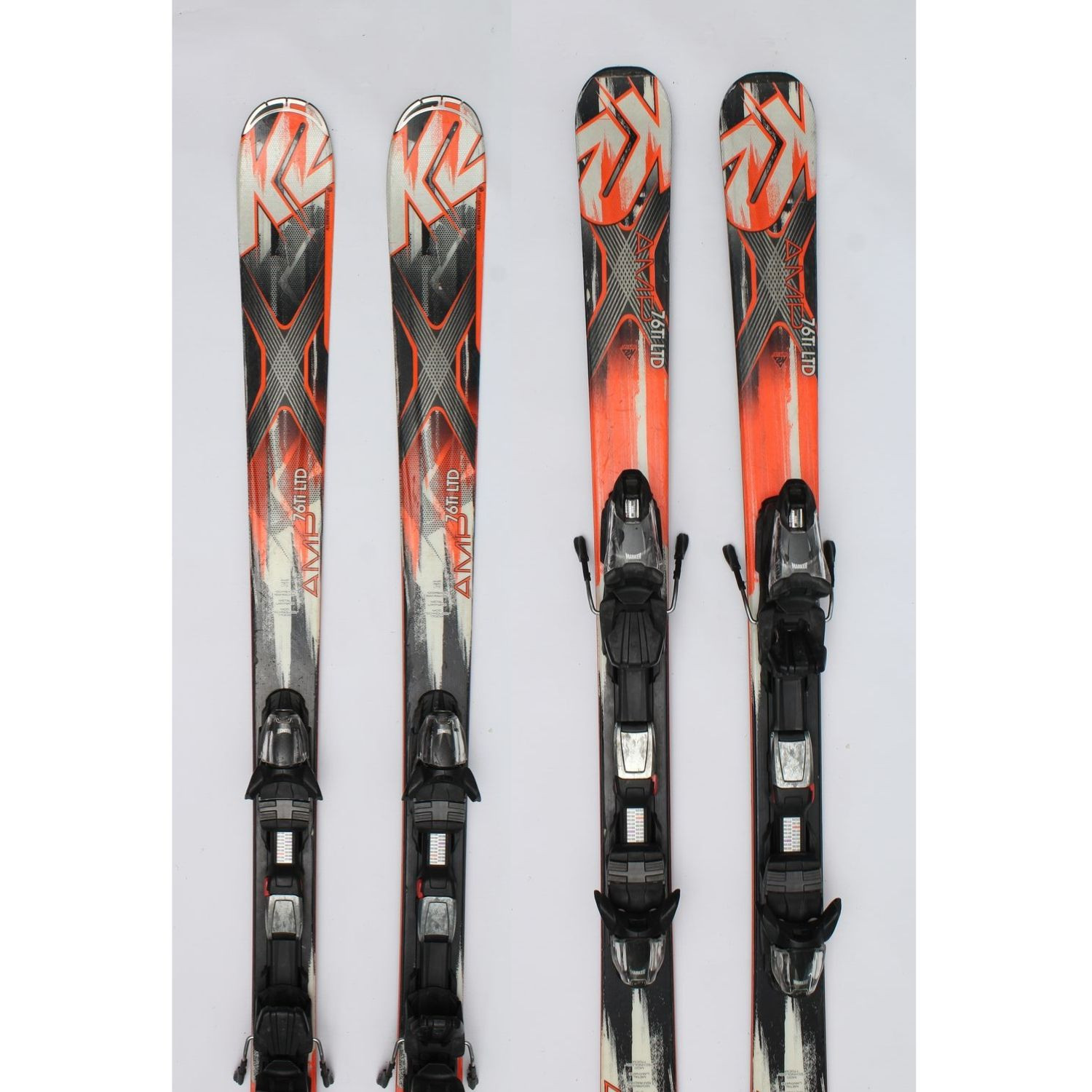 Jazdené bazárové lyže K2 AMP - Pánske lyže - 1