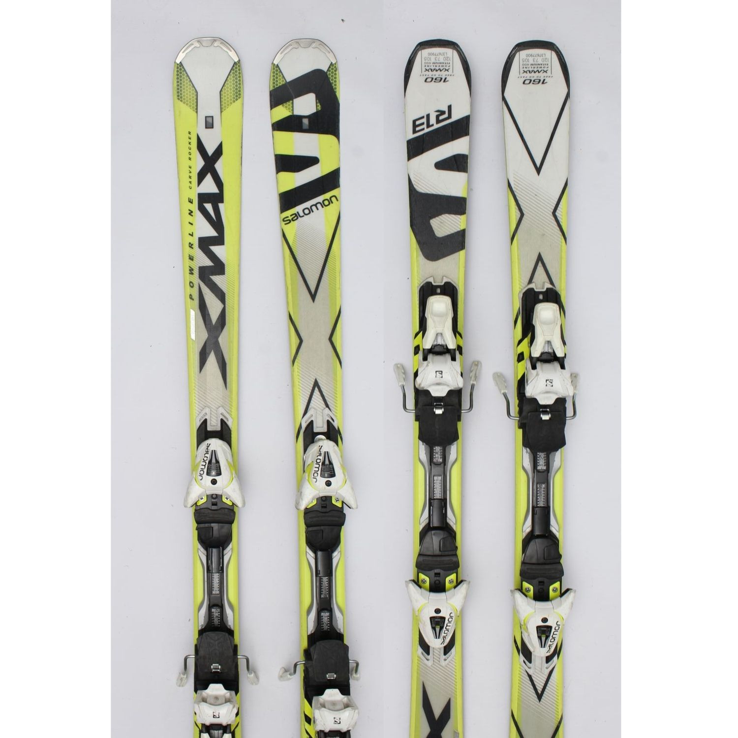 Jazdené bazárové lyže SALOMON Xmax Fast - Pánske lyže - 1
