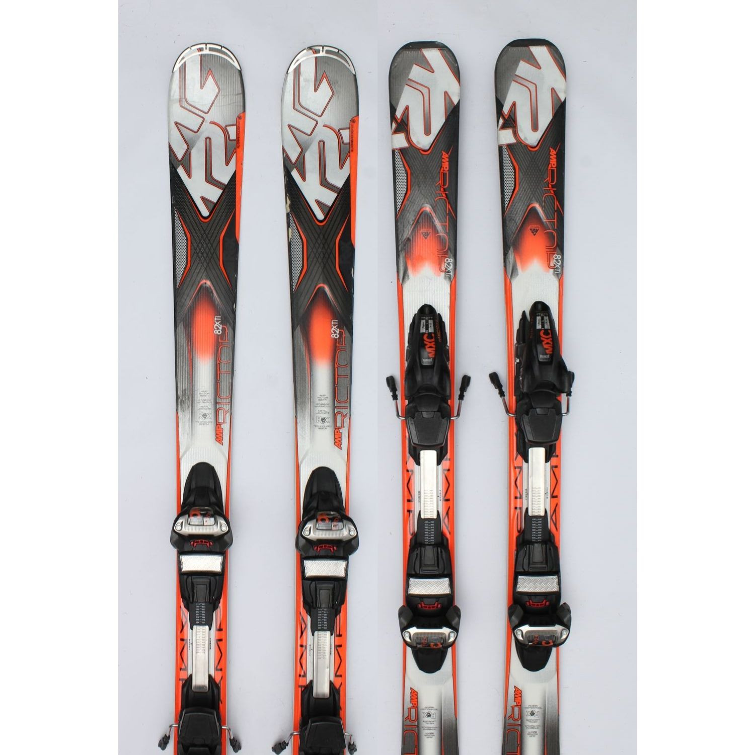 Jazdené bazárové lyže K2 AMP RX - Pánske lyže - 1