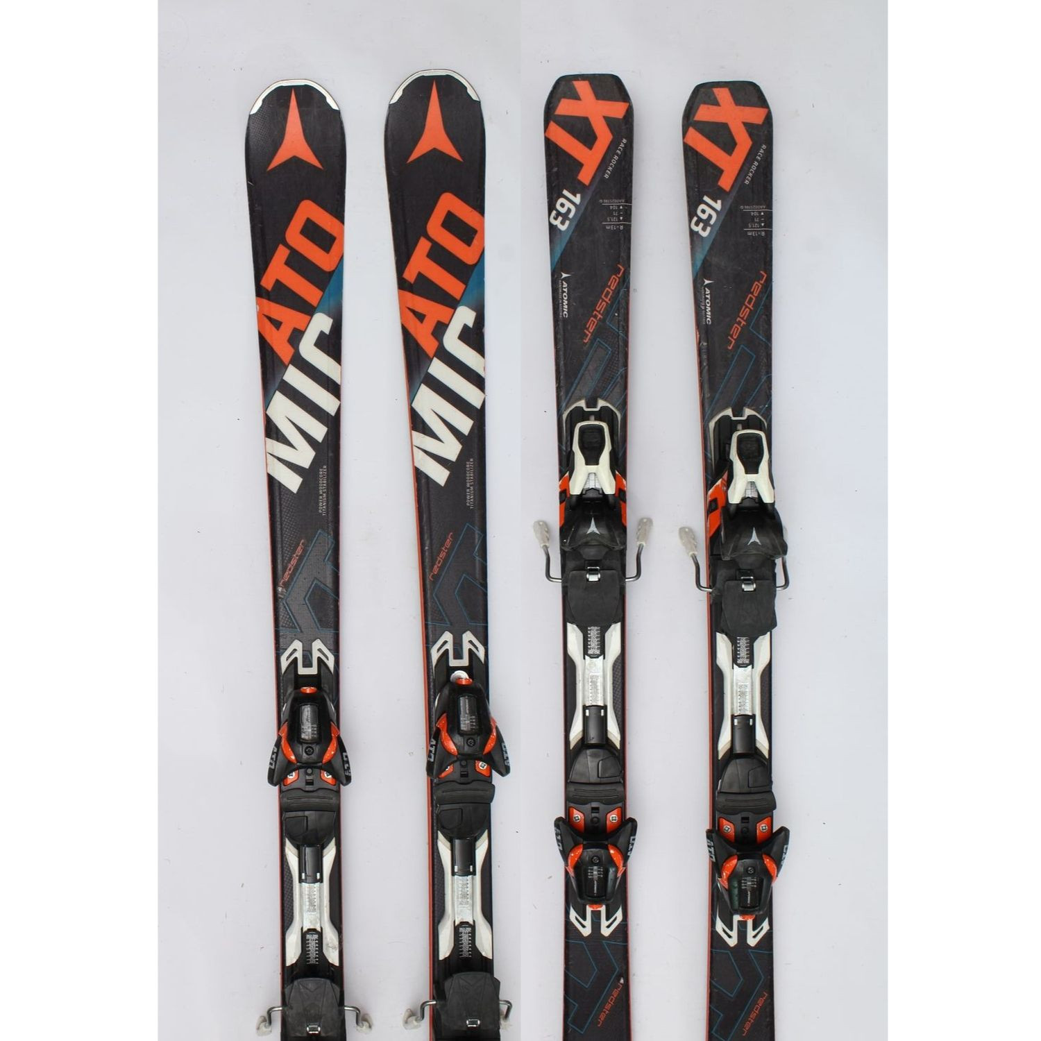 Jazdené bazárové lyže ATOMIC Redster Black XT - Pánske lyže - 1
