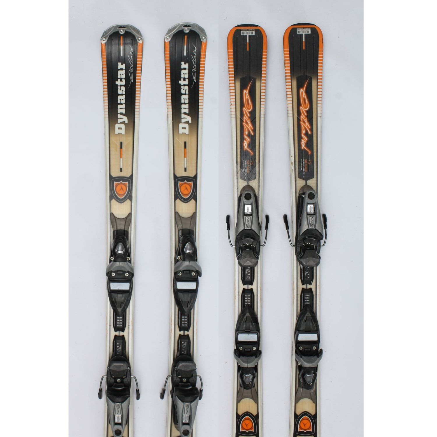 Jazdené bazárové lyže DYNASTAR Outland Size Black - Pánske lyže - 1