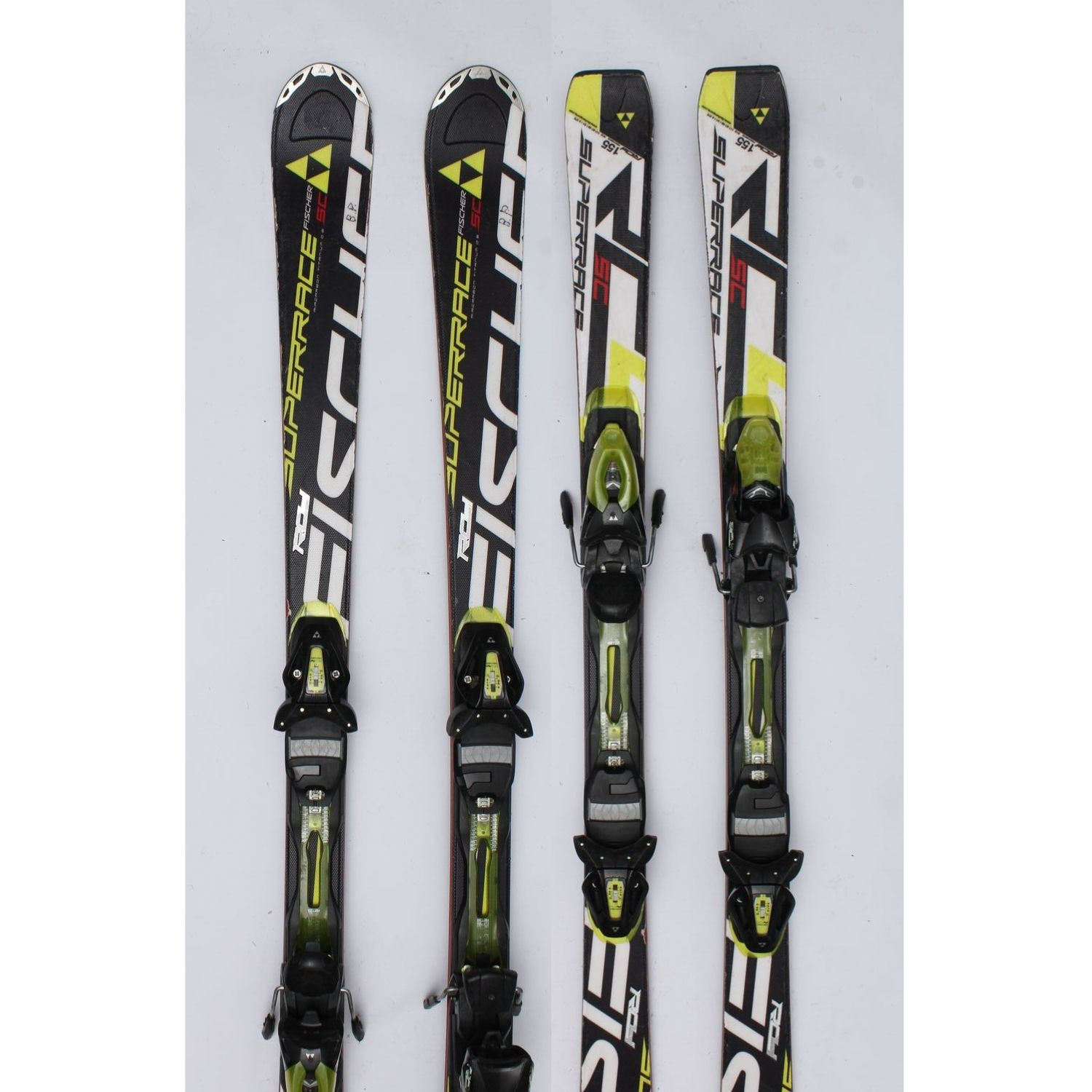 Jazdené bazárové lyže FISCHER RC4 SC Black - Pánske lyže - 1