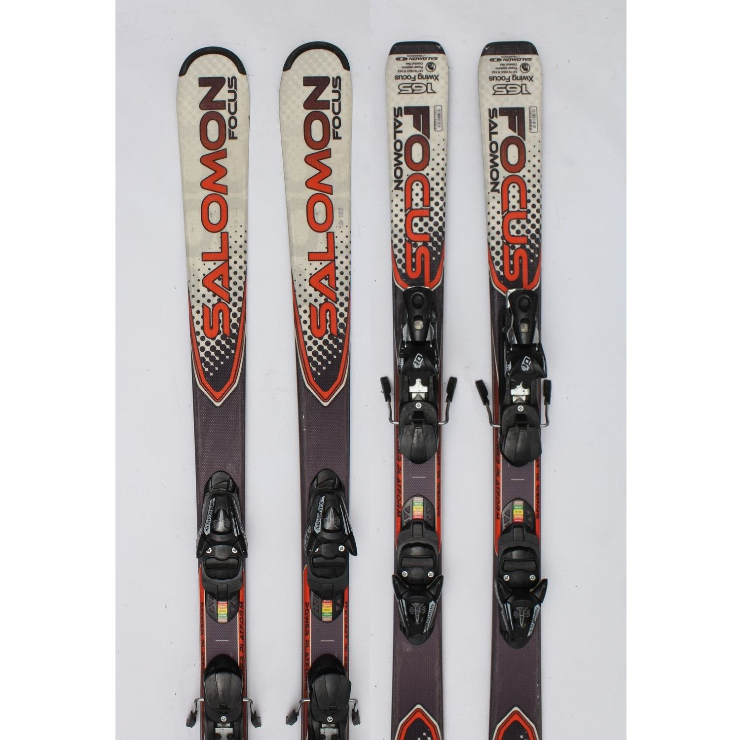 Jazdené bazárové lyže SALOMON Focus Power - Pánske lyže - 1