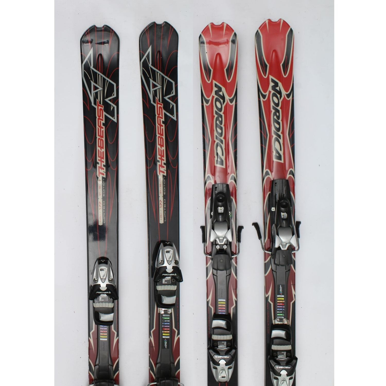 Jazdené bazárové lyže NORDICA The Beast Limited - Freeride - Freestyle - 1
