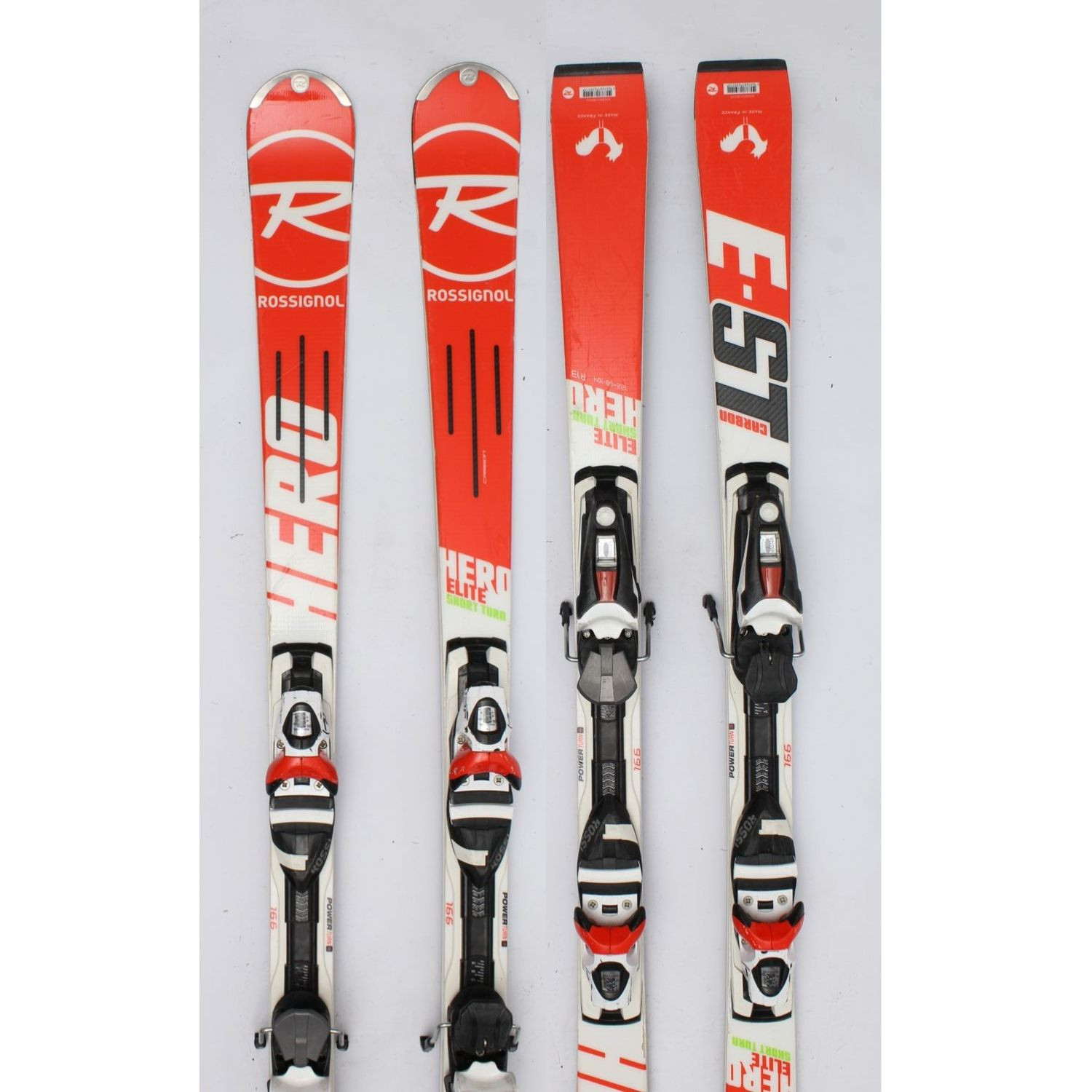 Jazdené bazárové lyže ROSSIGNOL Hero Elite E-ST Carbon R13 - Pánske lyže - 1