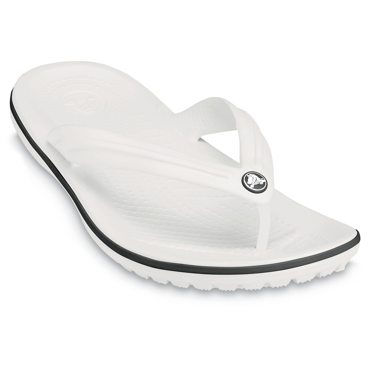 Žabky CROCS Crocband Flip White - Šľapky a sandále - 2