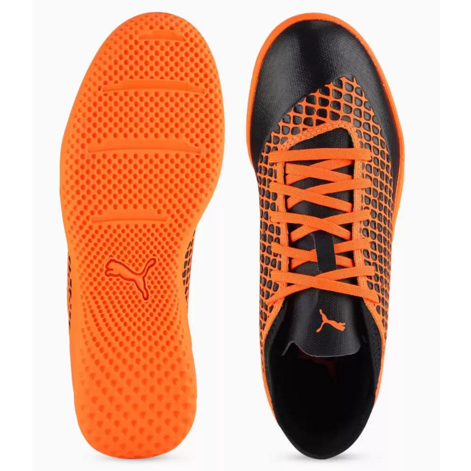 Halová obuv PUMA Future 2.4 IT Orange/Black - Halová obuv - 2