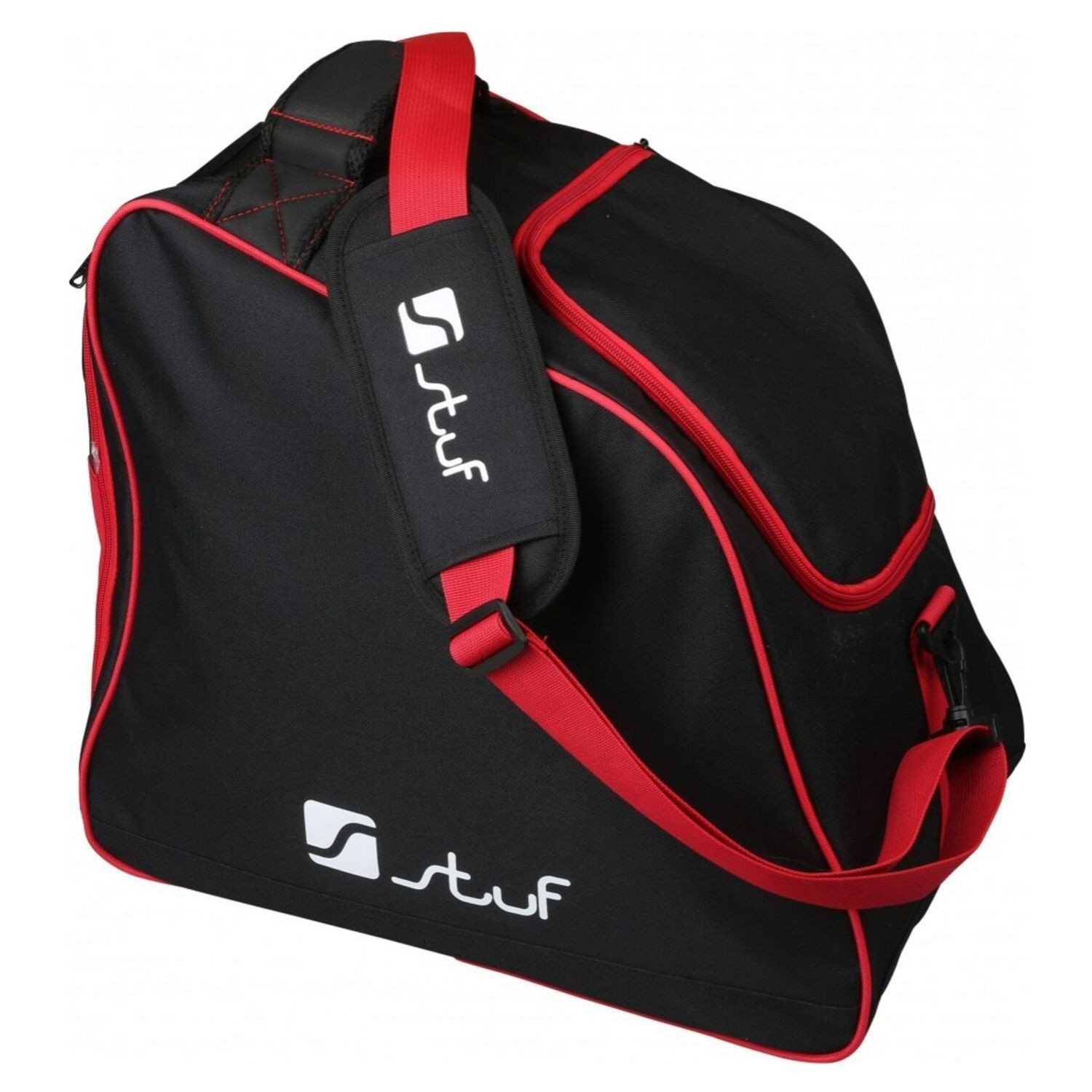 Vak na lyžiarky STUF Advanced Black/Red - Vaky na lyžiarky - 1