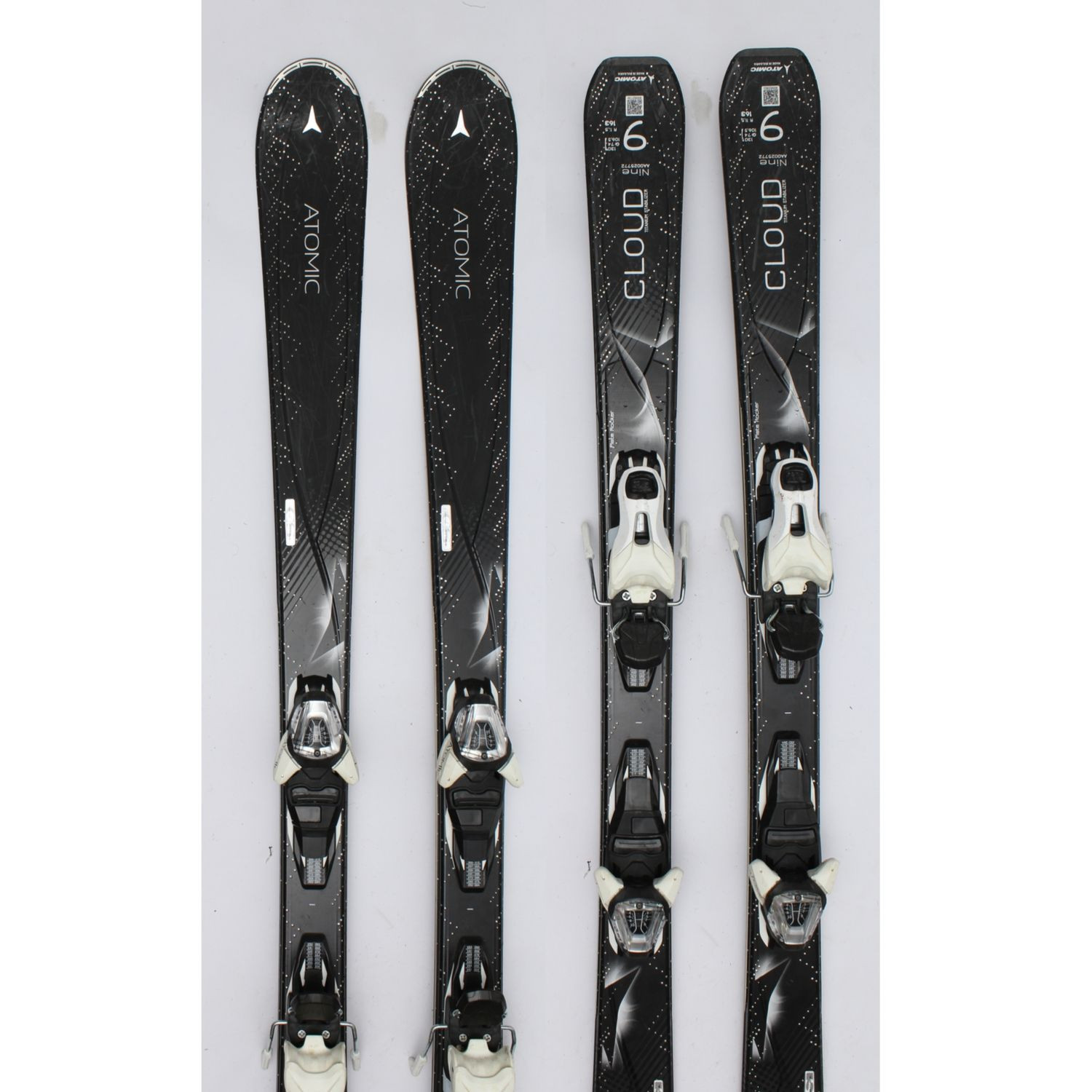Jazdené bazárové lyže ATOMIC Cloud 9 Black - Dámske lyže - 1