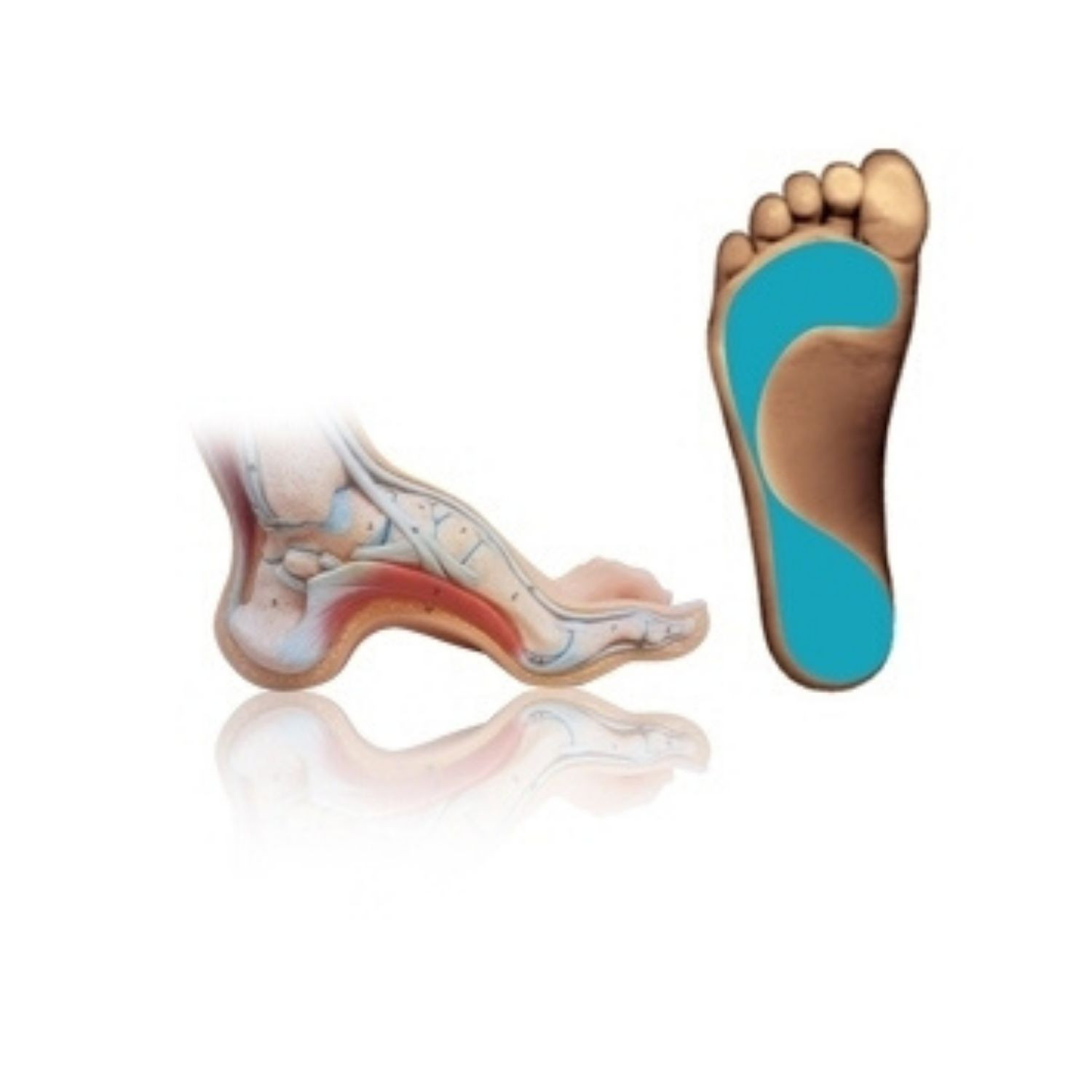 Vložky SIDAS 3FEET Comfort High Arch - Vysoká klenba - Vložky do topánok - 3