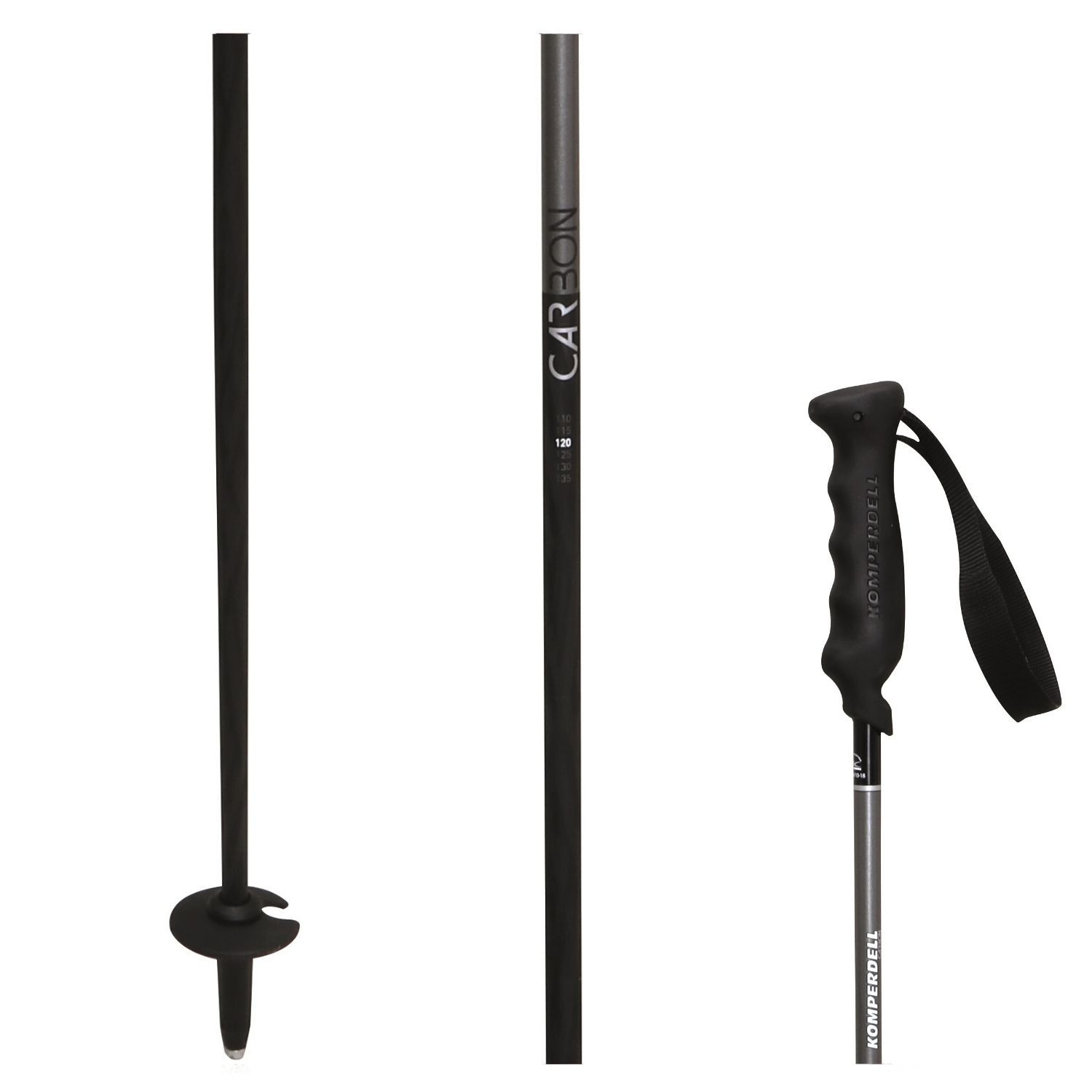 Lyžiarské palice KOMPERDELL Carbon Pure - Pánske palice - 1