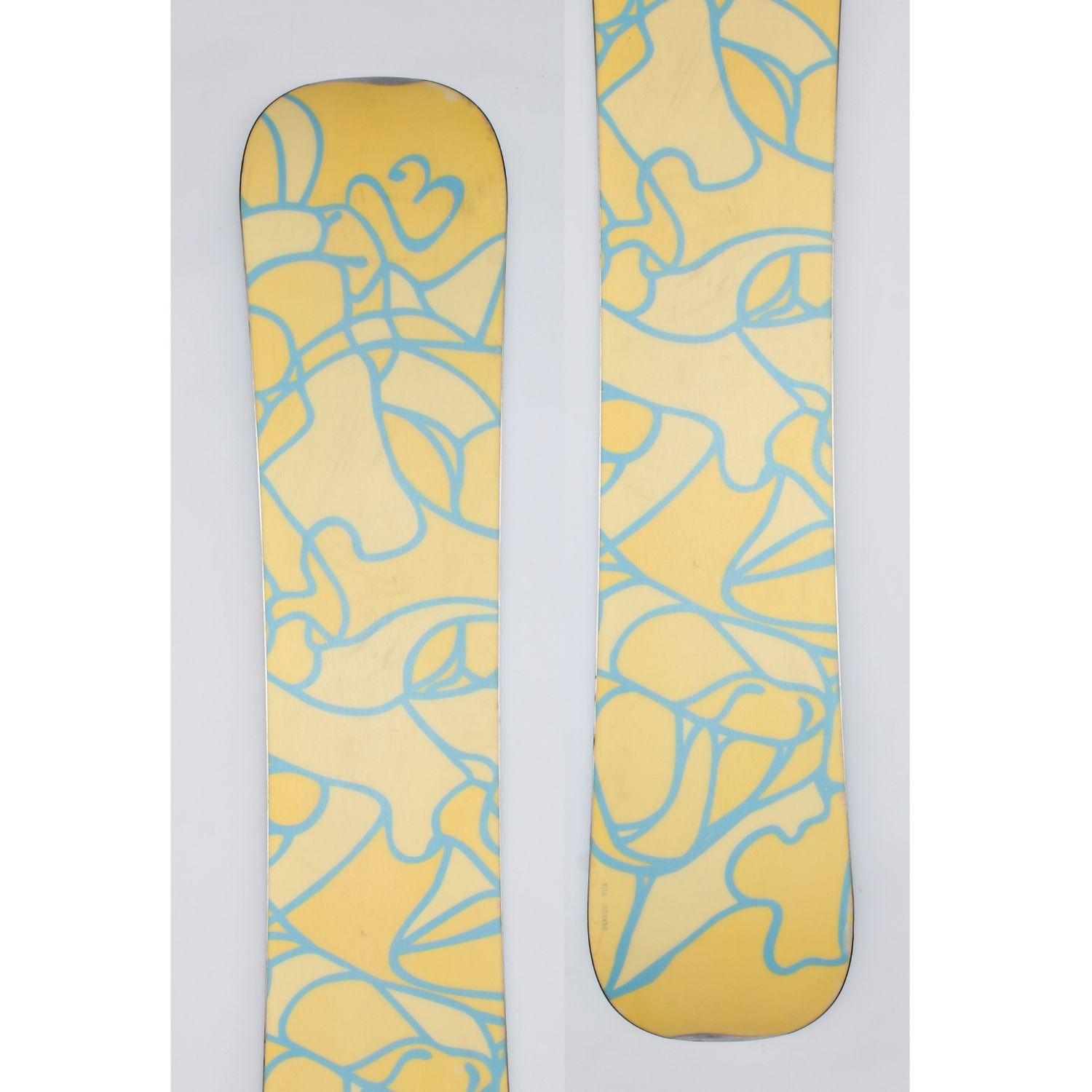 Jazdený bazárový snowboard BURTON Twin s viazaním - Pánske snowboardy - 2
