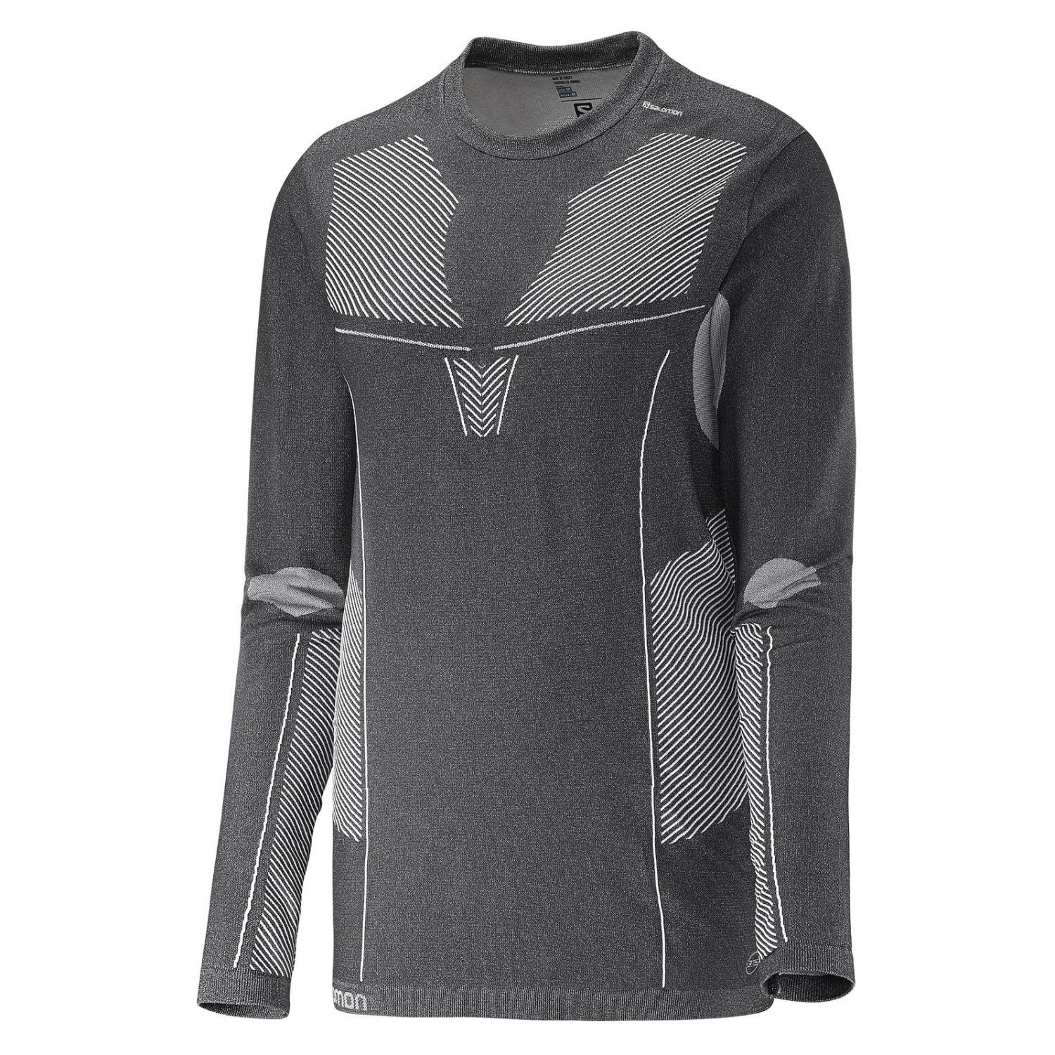 SALOMON Primo Warm LS CN W Grey - Športové termoprádlo - 1