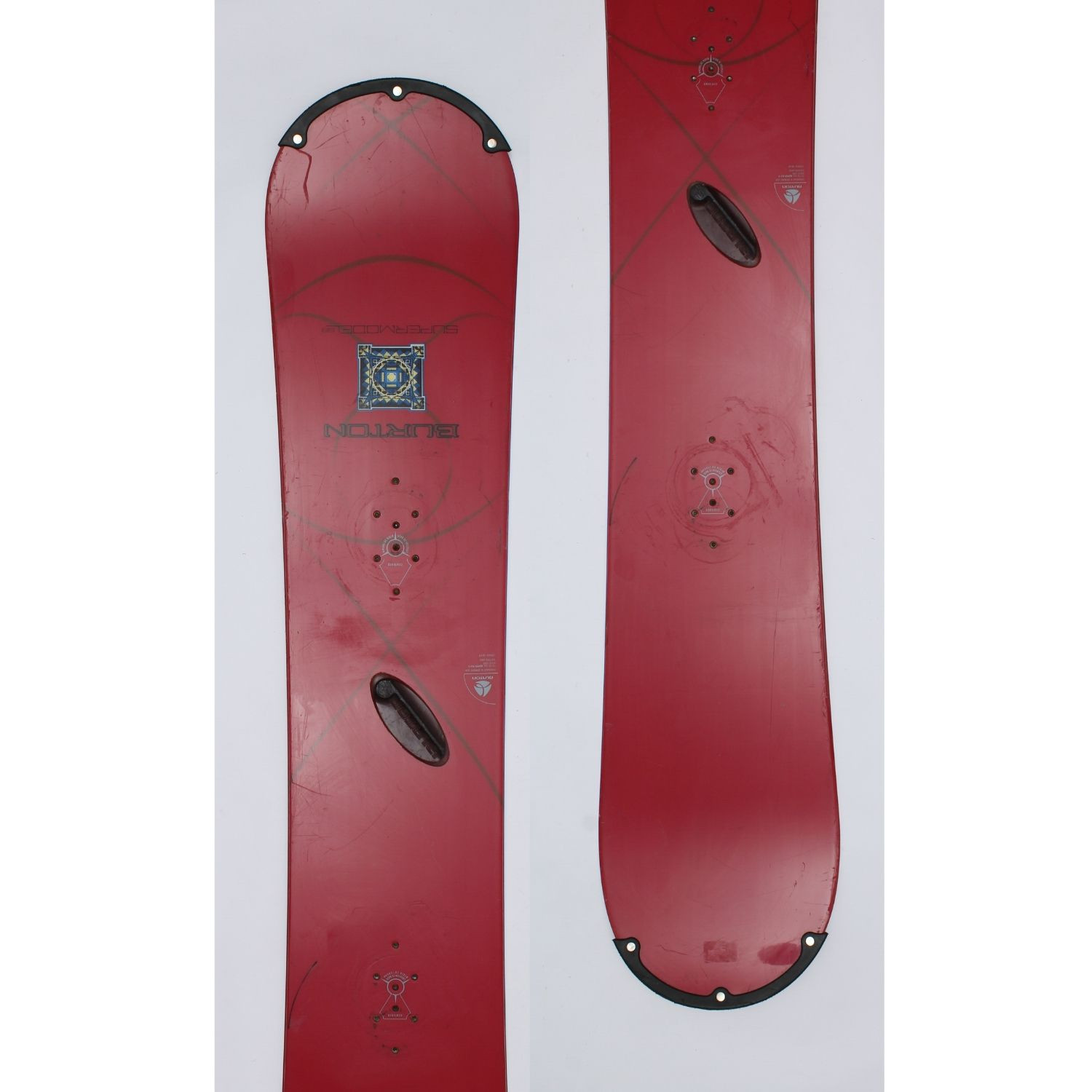 Jazdený bazárový snowboard BURTON Supermodel s viazaním - Pánske snowboardy - 1