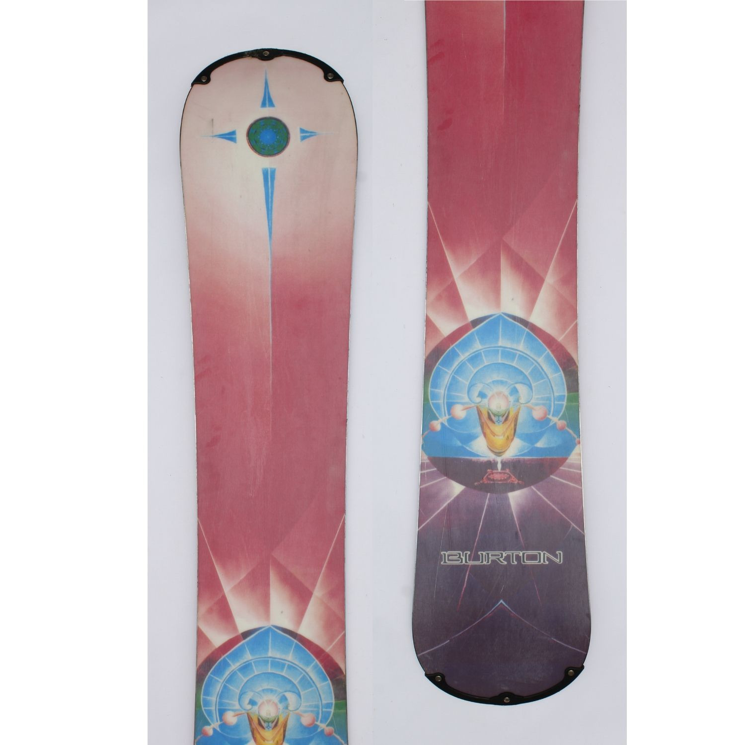 Jazdený bazárový snowboard BURTON Supermodel s viazaním - Pánske snowboardy - 2