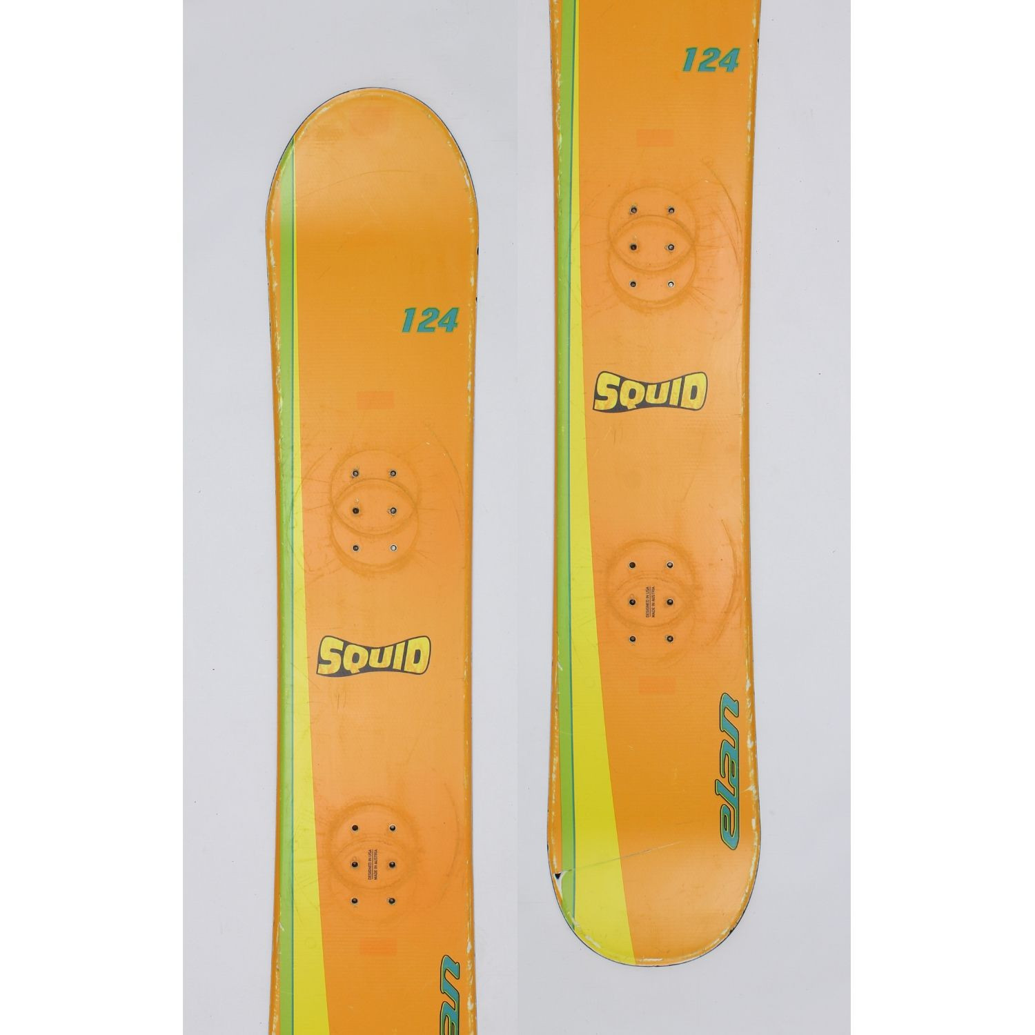Jazdený bazárový snowboard ELAN Squid s viazaním - Detské snowboardy - 1