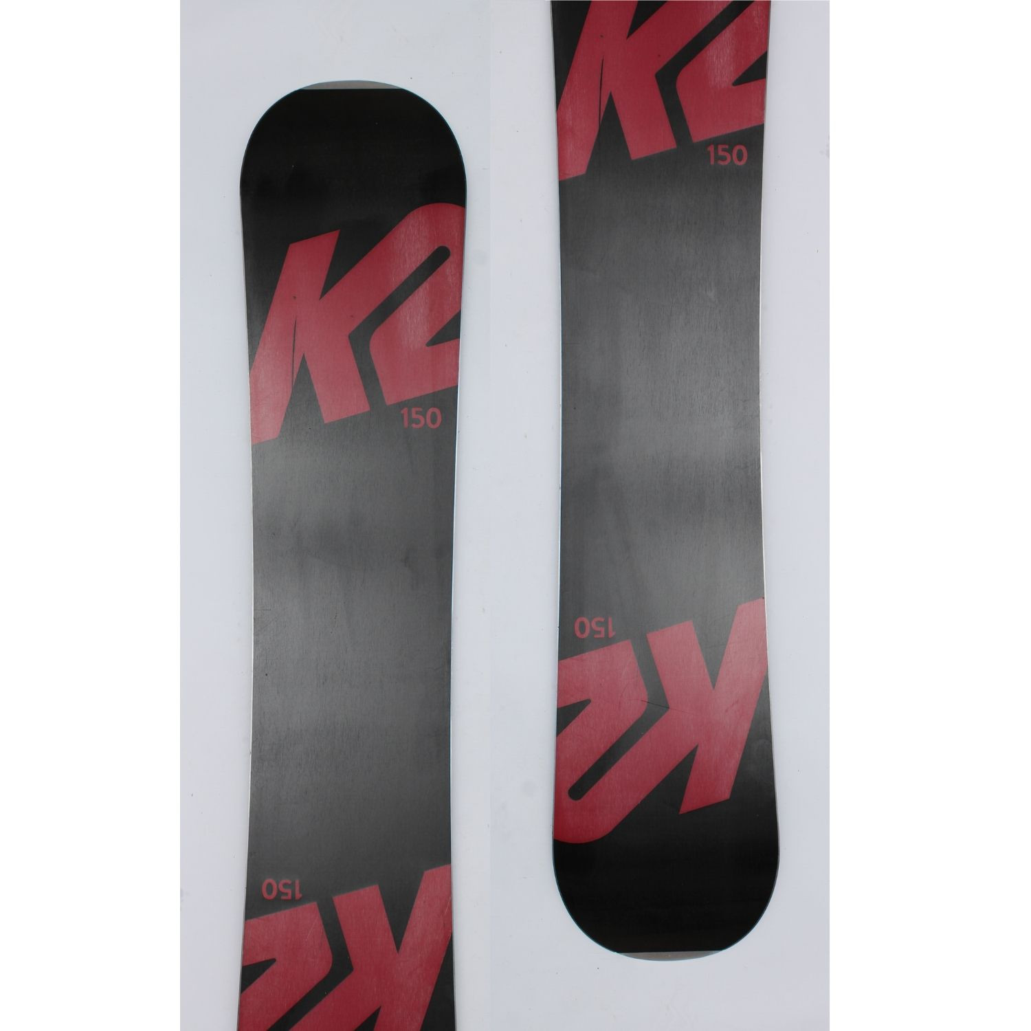 Jazdený bazárový snowboard K2 EST 87 Lila s viazaním - Pánske snowboardy - 2