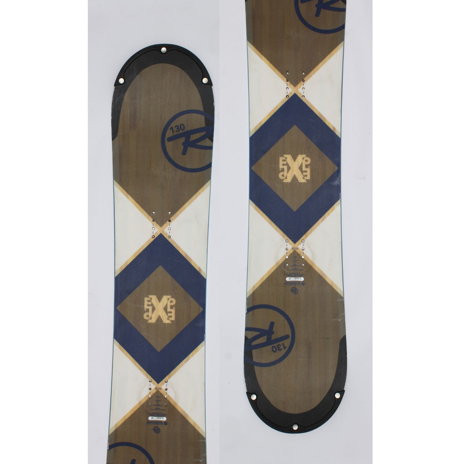 Jazdený bazárový snowboard ROSSIGNOL EXP II s viazaním - Detské snowboardy - 1