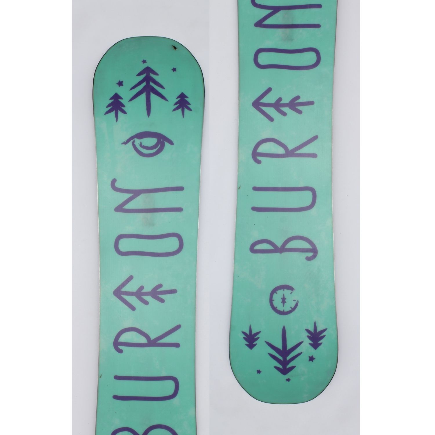 Jazdený bazárový snowboard BURTON Dejavu s viazaním - Dámske snowboardy - 2