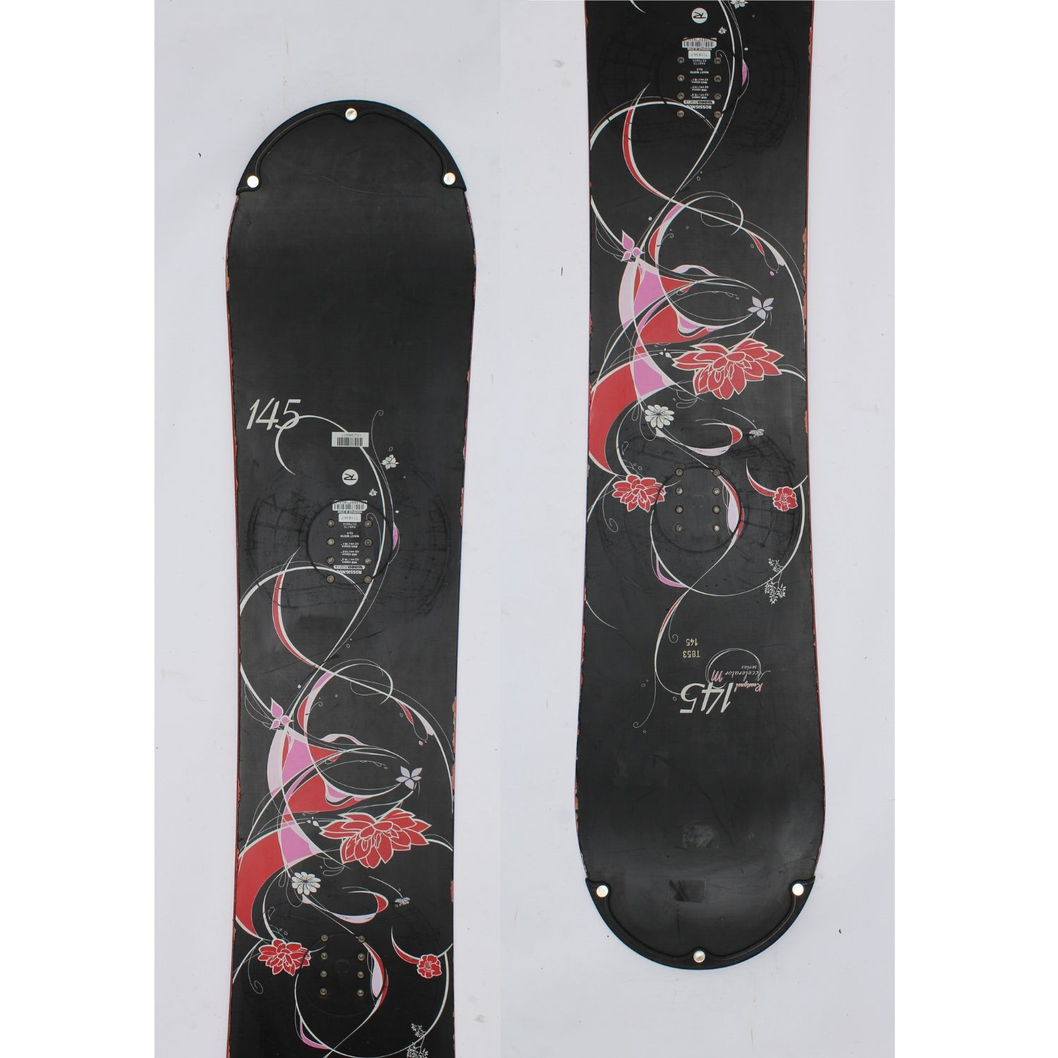 Jazdený bazárový snowboard ROSSIGNOL Acceleator Series s viazaním - Dámske snowboardy - 1