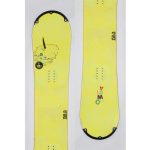 Jazdený bazárový snowboard SALOMON Drift Rocker Yellow s viazaním