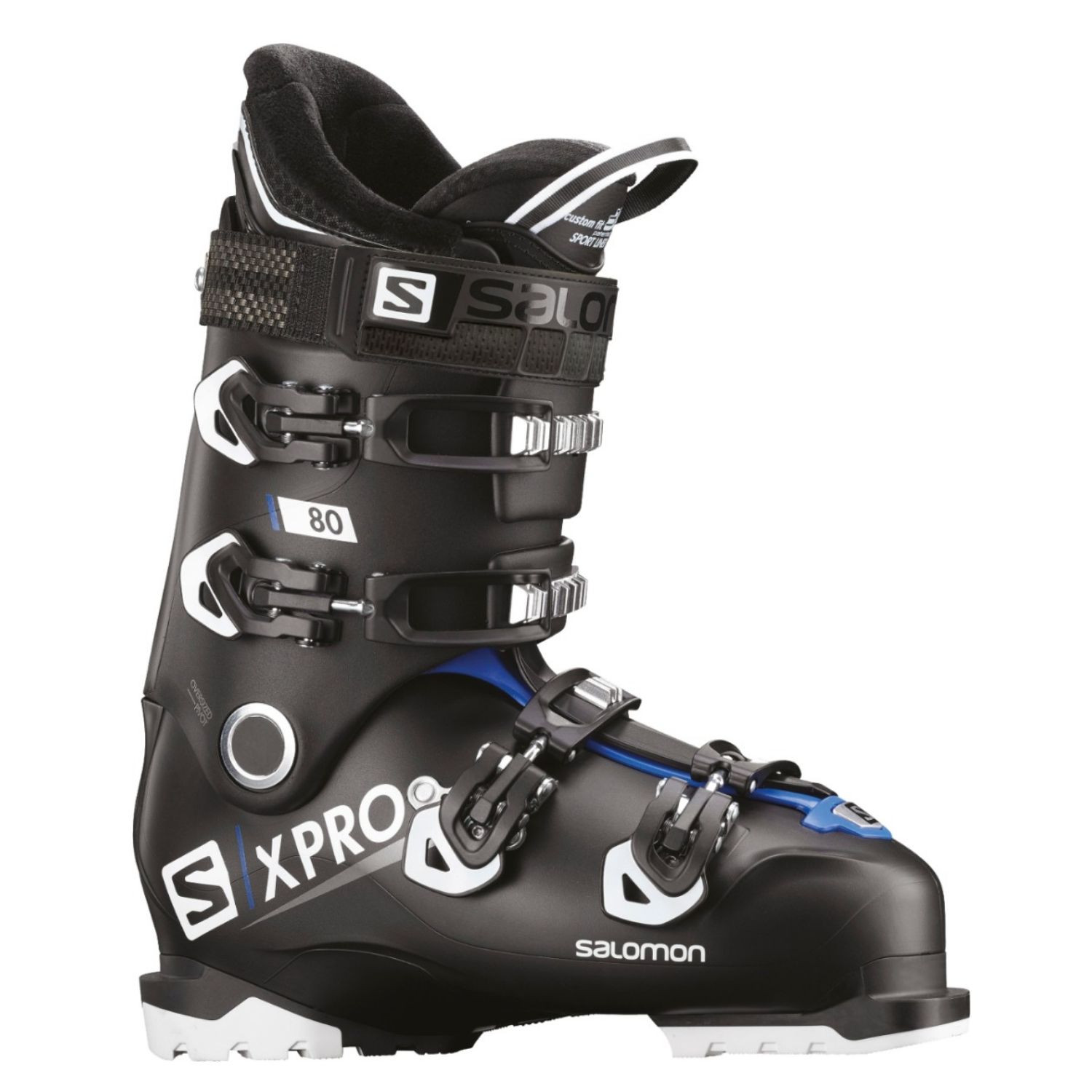 Lyžiarky SALOMON X Pro 80 Black - Pánske lyžiarky - 1