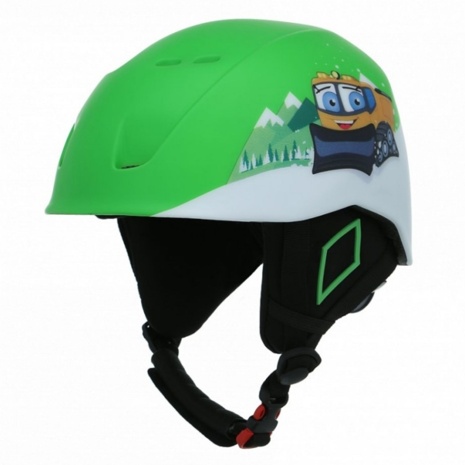 Detská lyžiarska prilba STUF Tiger XS Green - Detské prilby - 1