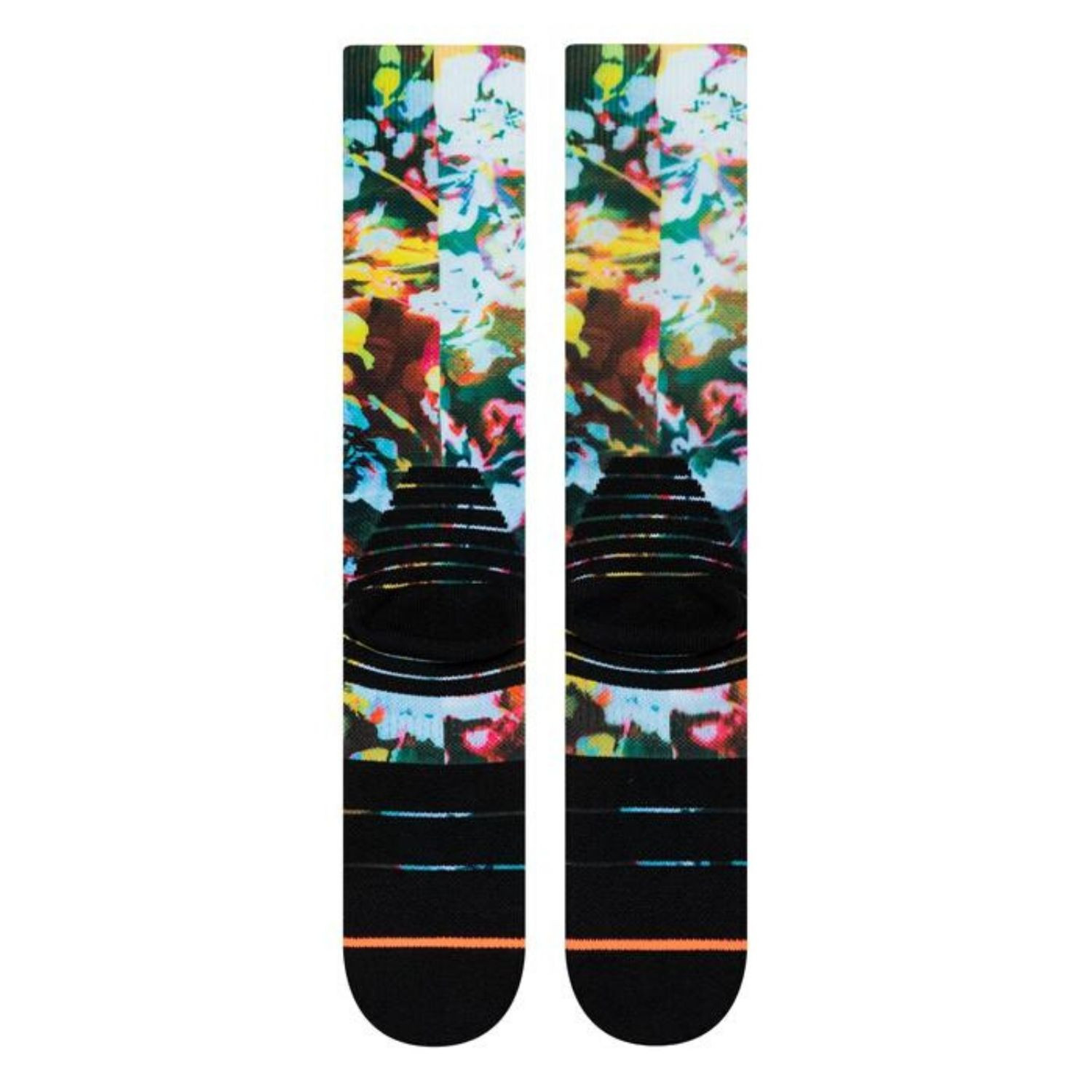 Ponožky STANCE Hippie Mosh Pit Snow Green - Podkolienky - 3