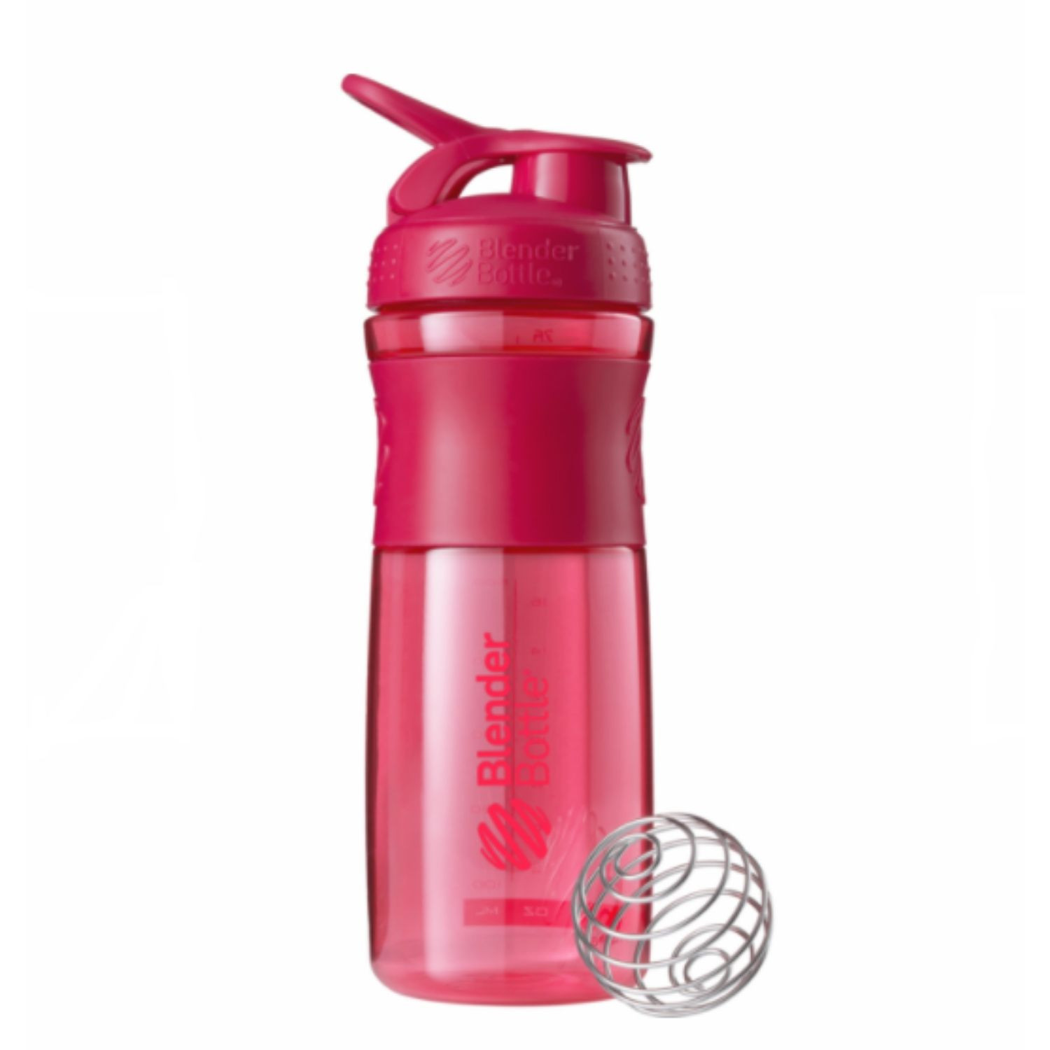 Športová fľaša Blender Bottle SportMixer Grip Pink 820 ml - Fľaše - 1