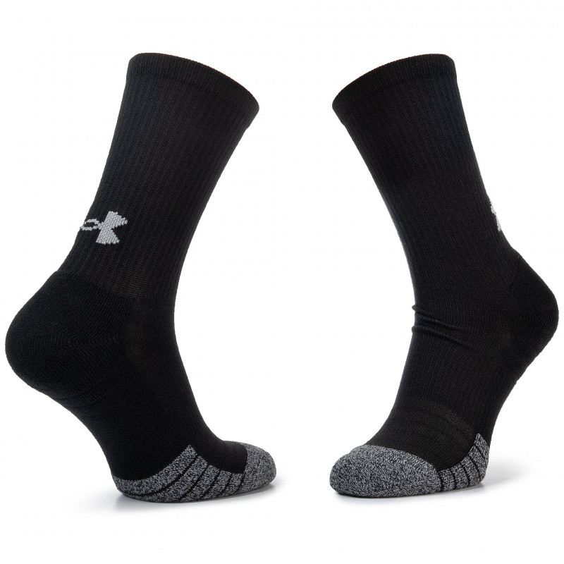Ponožky UNDER ARMOUR Heatgear Crew Black 3PK - tri páry v balení - Ponožky - stredné - 2