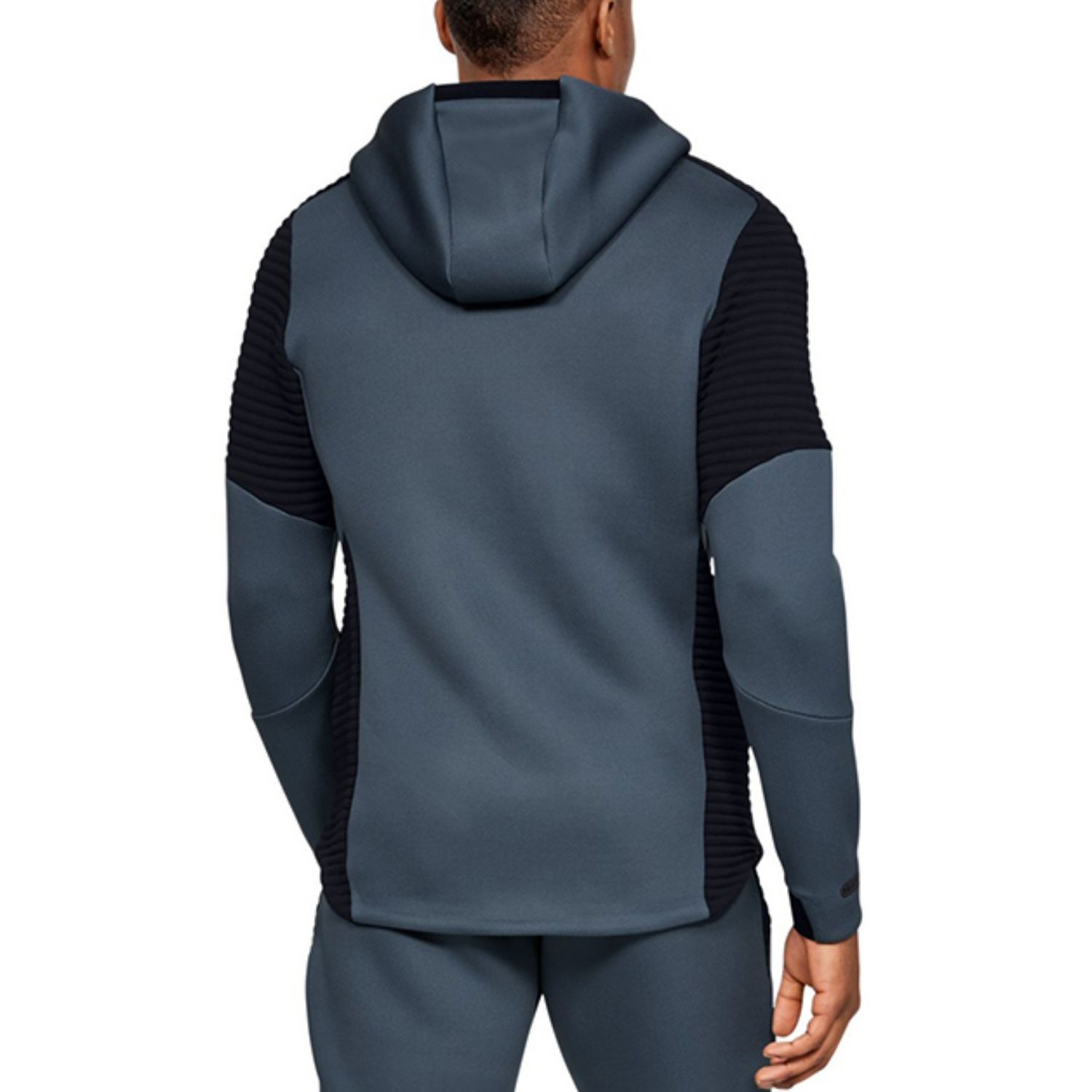 Mikina UNDER ARMOUR Move Airgap FZ Hood Grey - Mikiny s kapucňou - 3