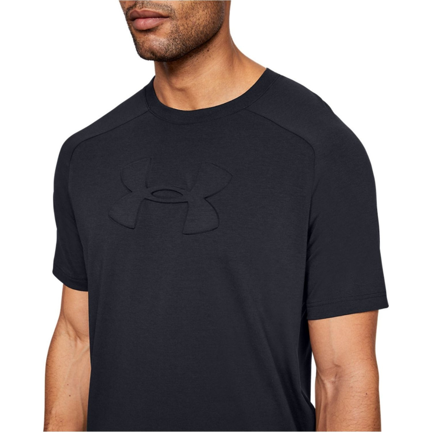Tričko UNDER ARMOUR Unstoppable Move Tee Black - OBLEČENIE - 2