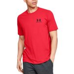 Tričko UNDER ARMOUR Sportstyle LC Back Tree Red