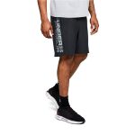Pánske šortky UNDER ARMOUR Woven Graphic Wordmark Short Black