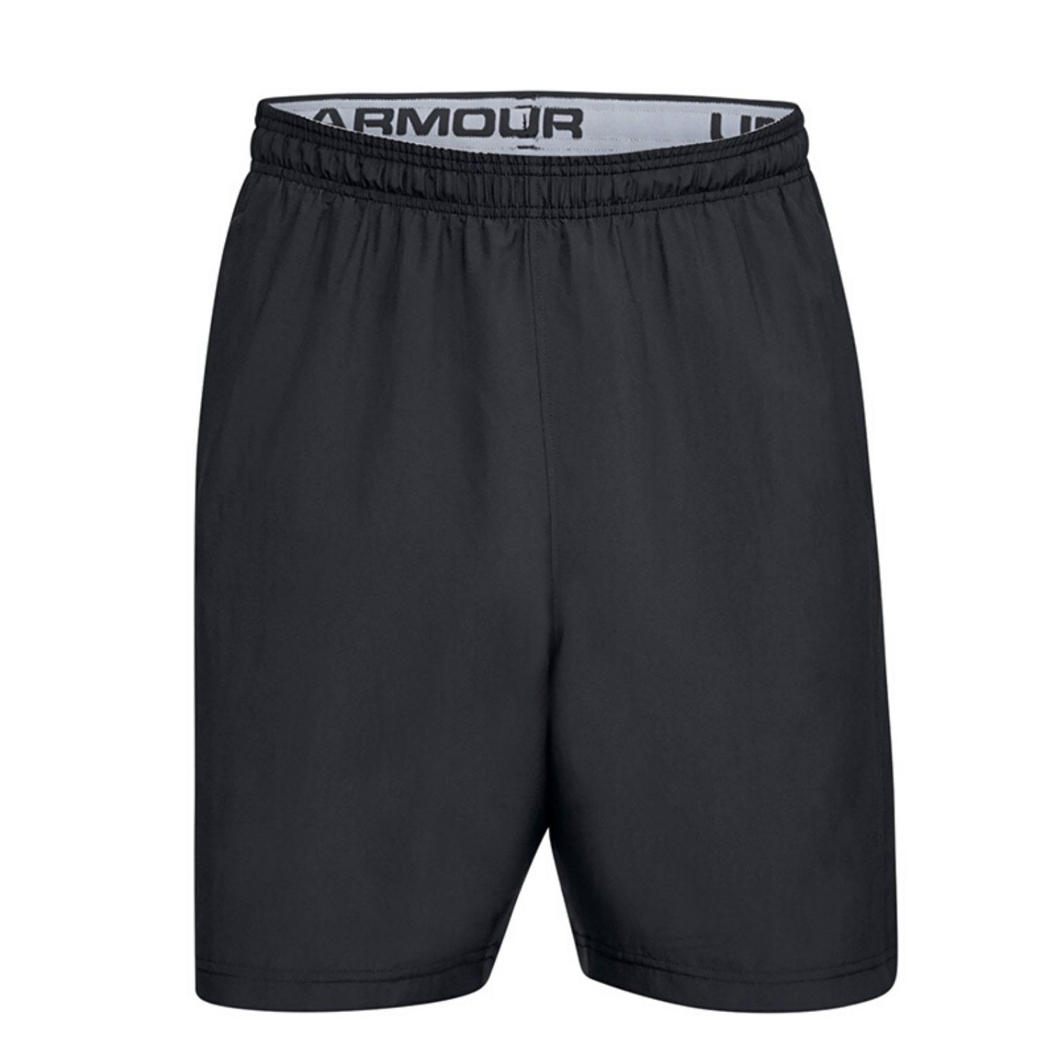 Pánske šortky UNDER ARMOUR Woven Graphic Wordmark Short Black - Kraťasy & Šortky - 4