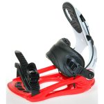 Snowboardové viazanie SP Plastic White / Red