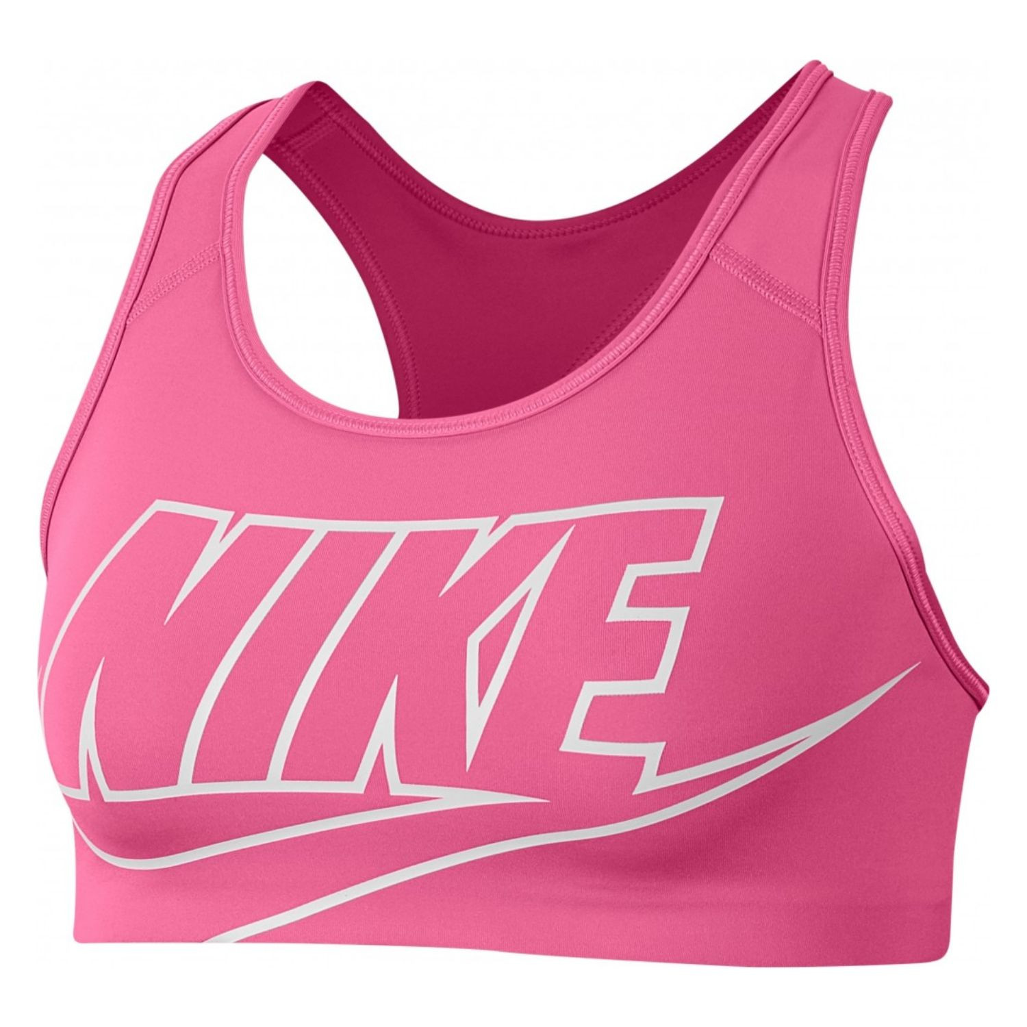 Podprsenka NIKE Swoosh Futura Pink - Športové podprsenky - 3